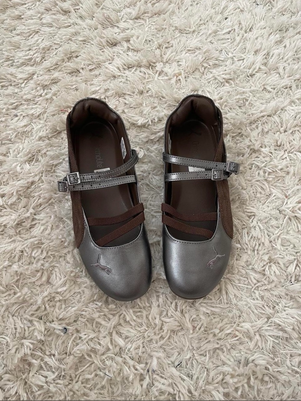 Puma Speedcat Lux Ballet flats in Chocolate Gum US 10